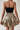 Double Layer Metallic Hem Asymmetrical Skirt Secondary image