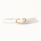 Slim Chic Leather Waist Belt