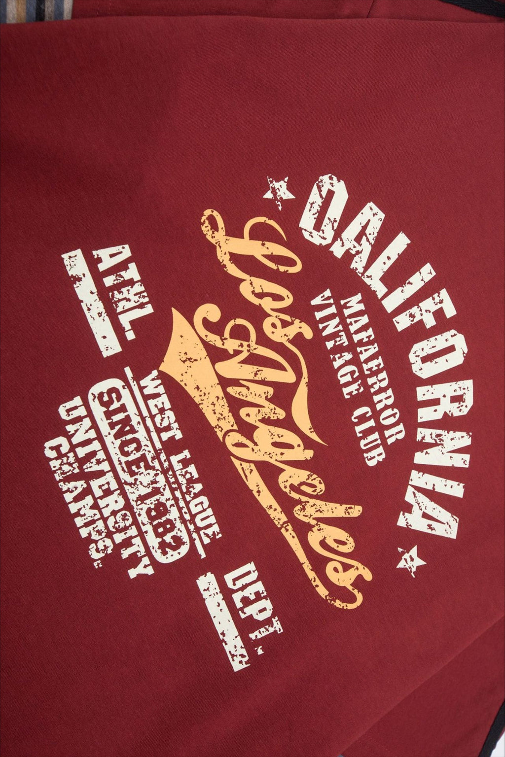 California Typography Layered Long Sleeve T-Shirt
