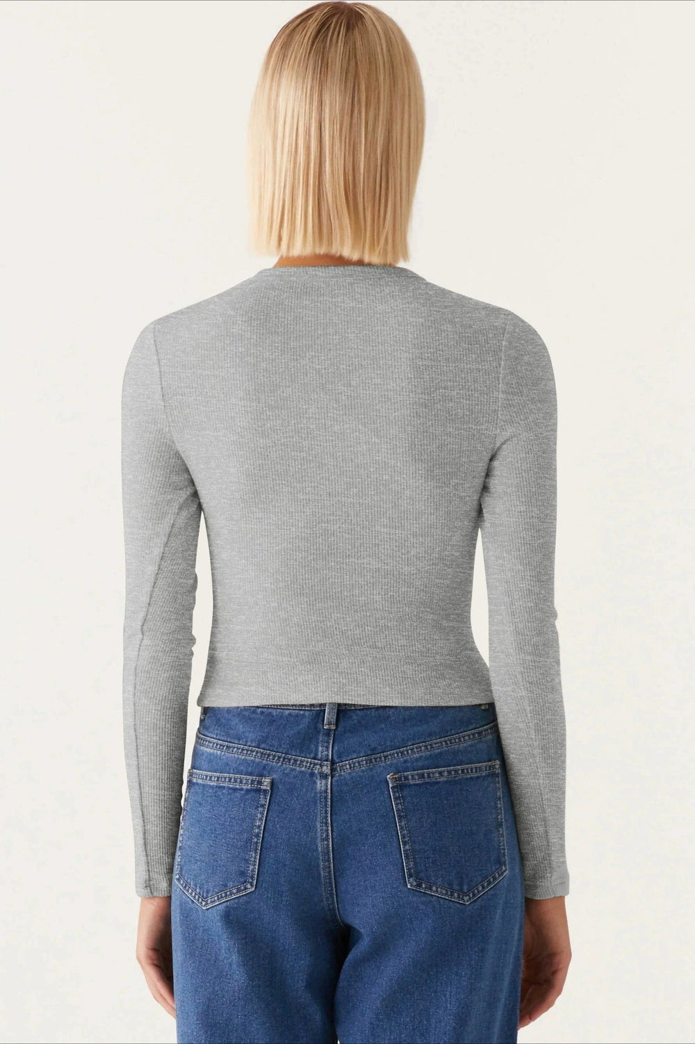 Minimalist Button Cardigan