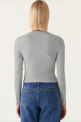 Minimalist Button Cardigan