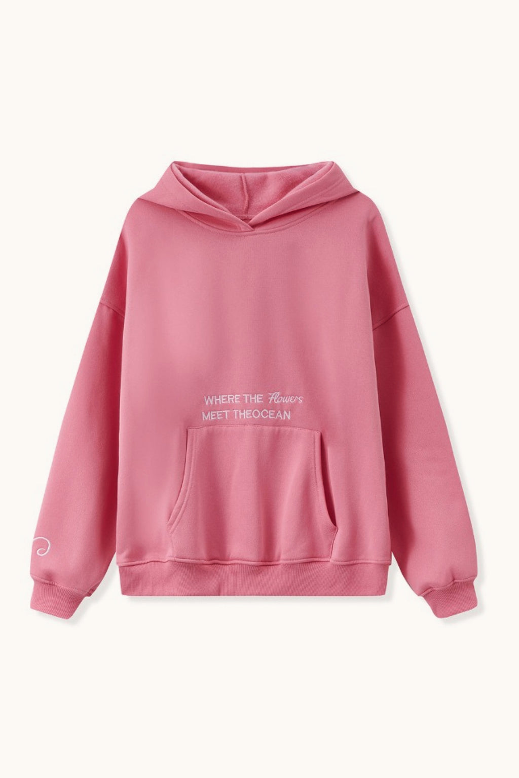 Embroidered Fleece Lined Heavyweight Hoodie