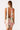 Deep V Neck Backless Tie Detail Mini Floral Dress Secondary image