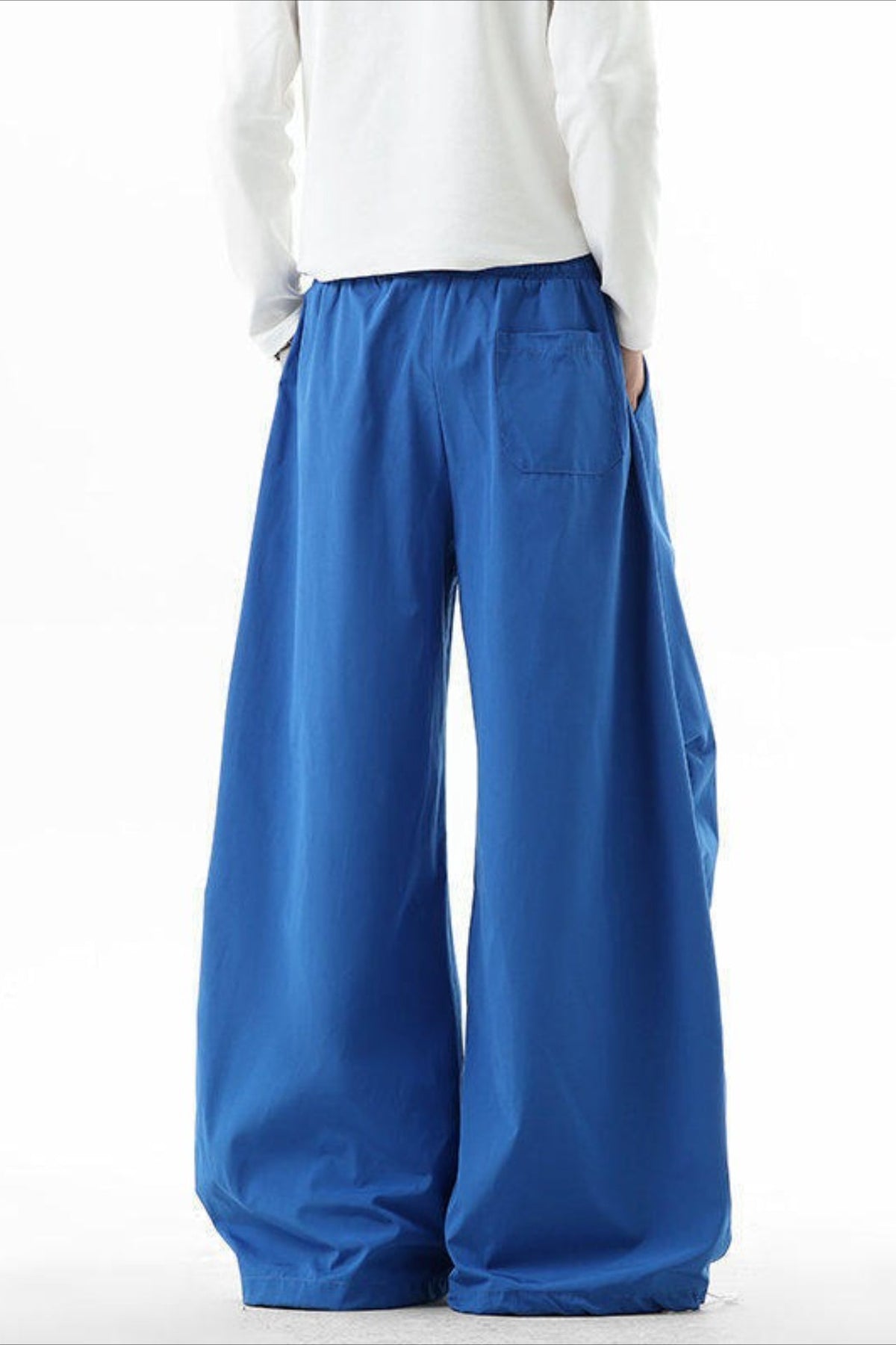 Number Graphic Extra Wide Leg Pants