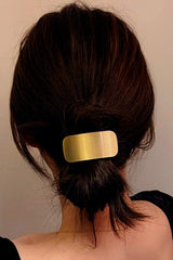 Minimalist Square Metal Hair Cuff
