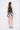 Black Polka Dot Draped Tie Halter Top Secondary image