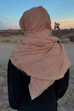 Scarf Hood Cutout Pullover Hoodie