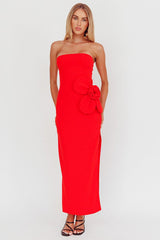 Floral Applique Party Dress