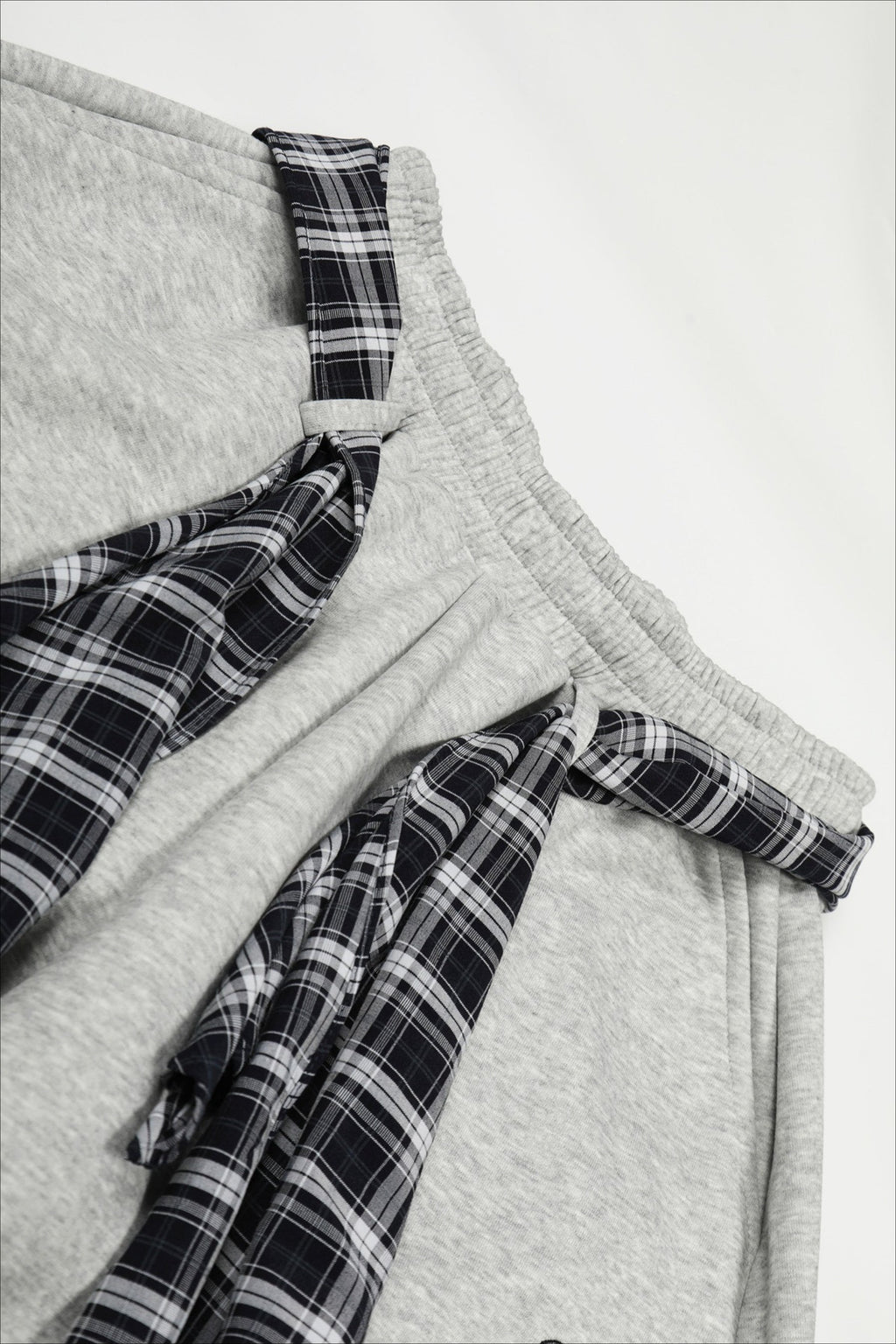 Paneled Utility Wide Leg Sweatpants
