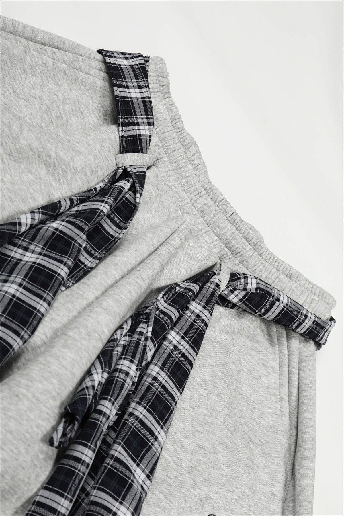 Paneled Utility Wide Leg Sweatpants