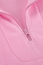 Sherpa Fleece Oversized Casual Sweatshirt