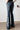 Rose Embroidered Low Rise Flare Leg Jeans Secondary image