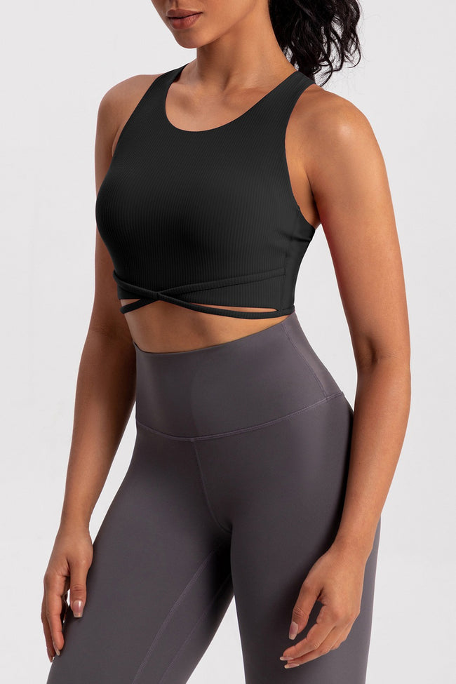Slim Second Skin Fitness Crop Top Main image