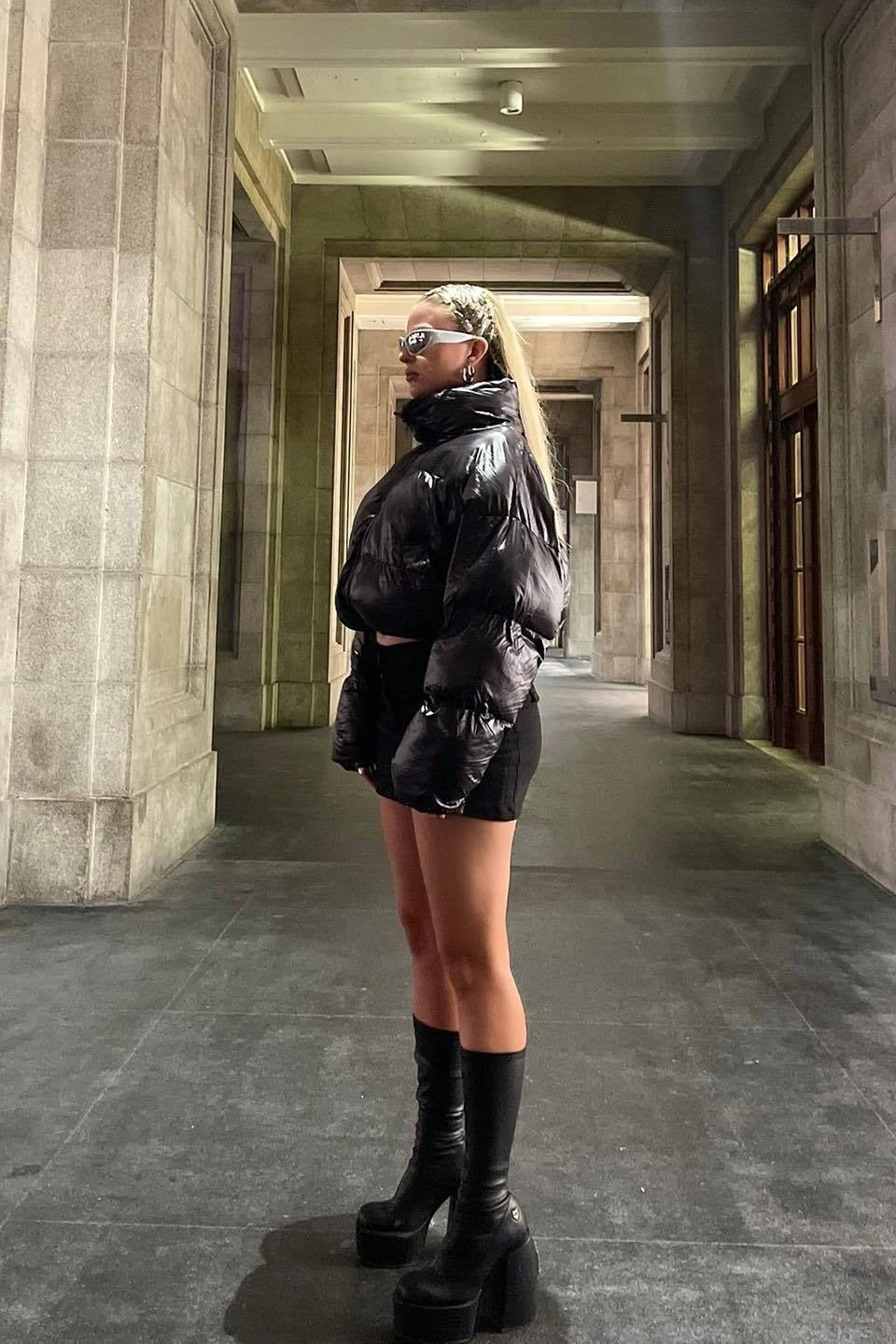 Thermal Insulated Crop Puffer Jacket