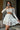 Sheer Lace Jacquard Tiered Mini Skirt Secondary image