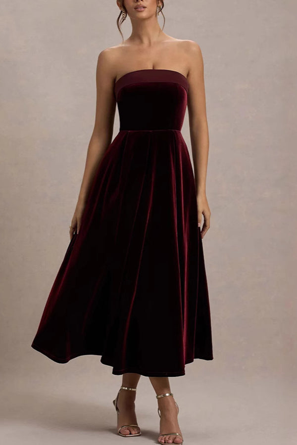 Sexy Solid Color Bodycon Evening Dress Main image