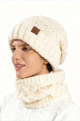 2-Piece Knit Hat And Scarf Set