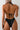 Retro Polka Dot Lace Up Back Bikini Set Secondary image