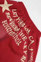 Vintage Script Barrel Leg Sweatpants