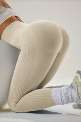 High-Waisted Quick-Dry Sculpting Workout Leggings