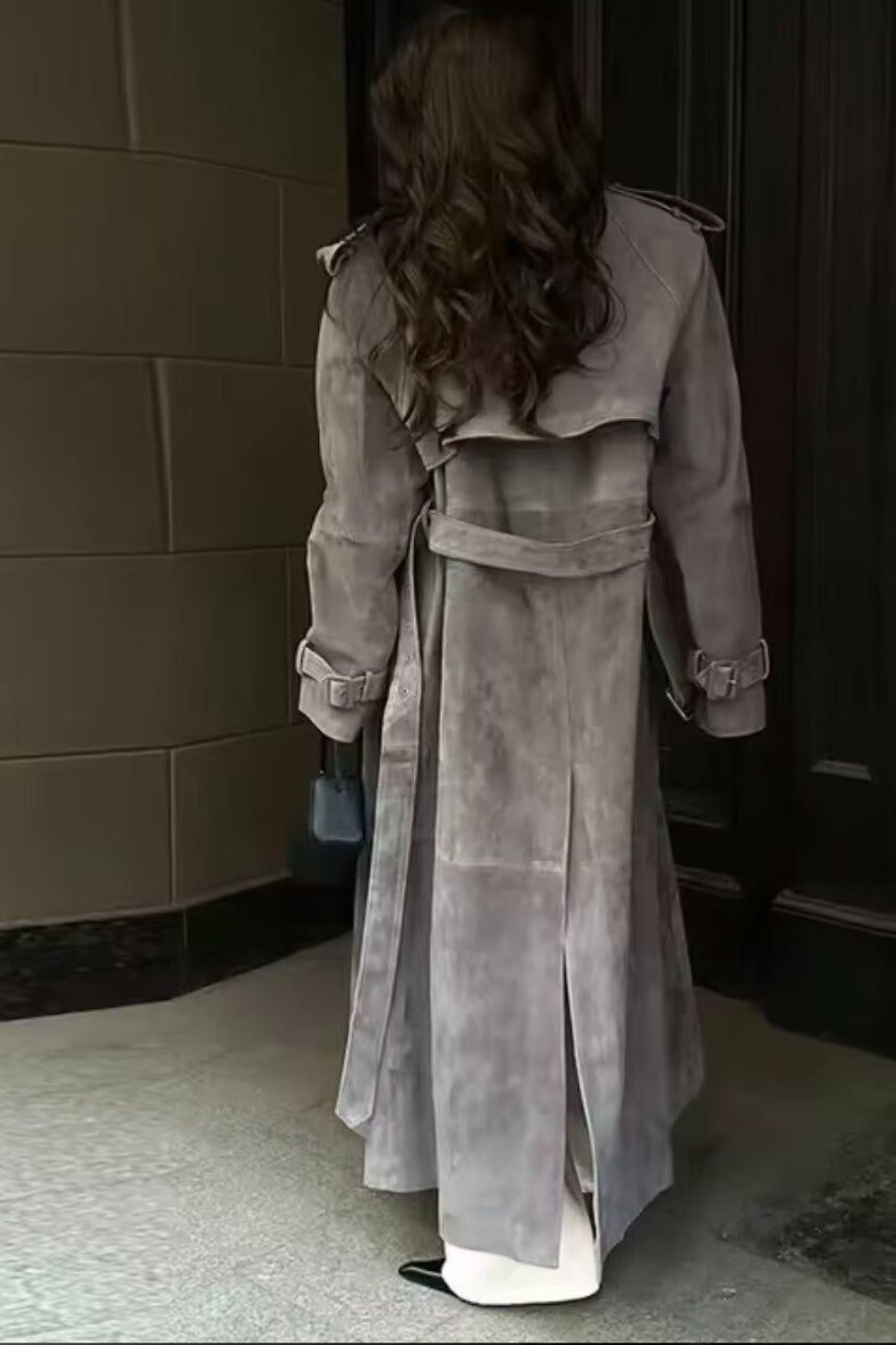 Belted Trench Casual Overcoat