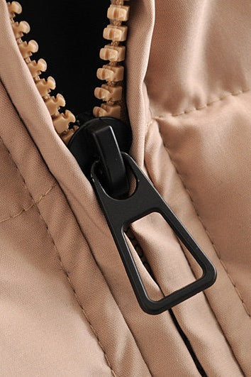 Casual Cropped Puffer Jacket