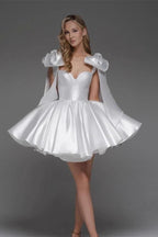 Stylish Tulle Spaghetti Strap Short Mini Dress