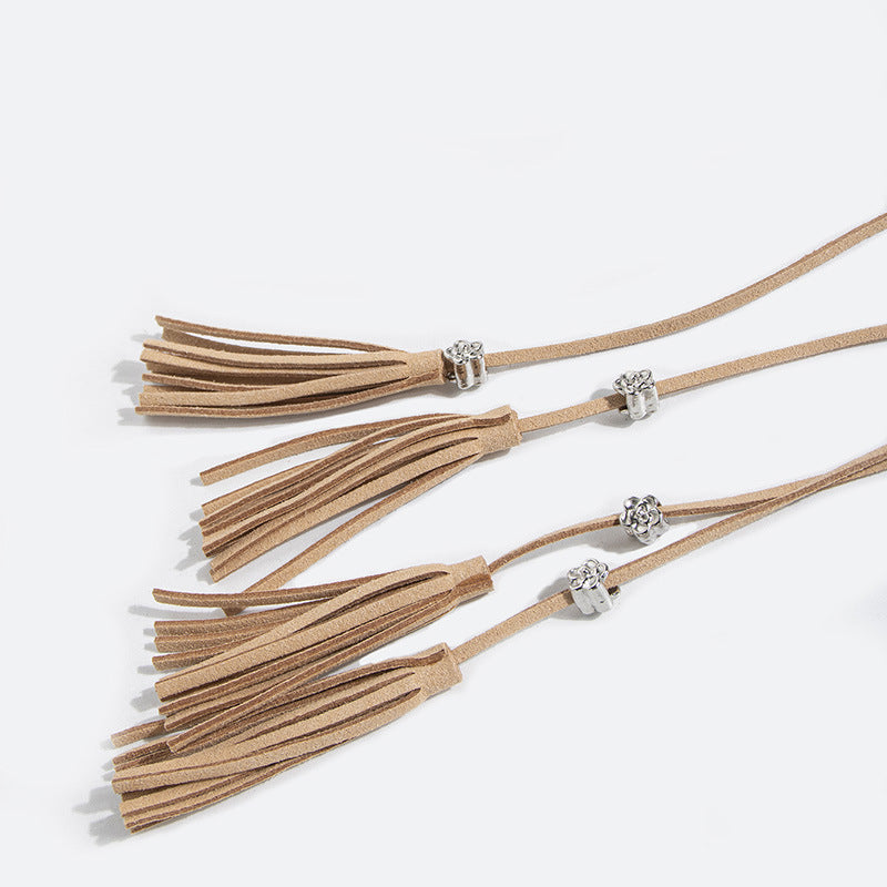Boho Handmade Woven Wide Waist Belt
