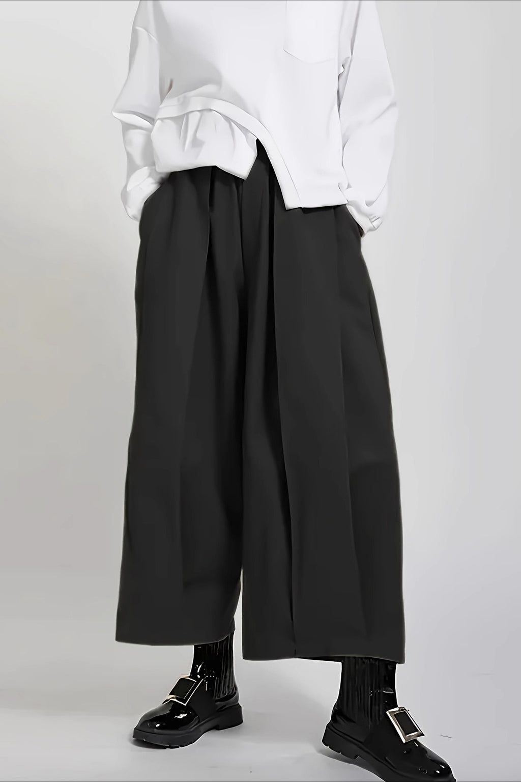 High Waist Balloon Wide Leg Pants