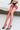 Burgundy Lace Suspender Thigh-High Stockings Secondary image