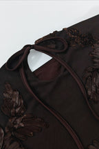 Floral Elegant Slim Fit Strapless Tube Top