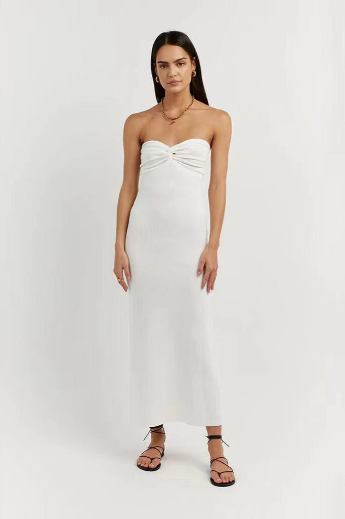 Twisted Front Knit Sweater Dress Secondary image