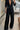 Contrast Color Relaxed Fit Blazer Casual Pants Set Secondary image