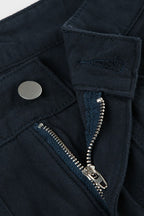 Studded Low Rise Wide Leg Jeans