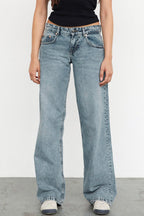 Classic Relaxed Fit Straight Leg Jeans