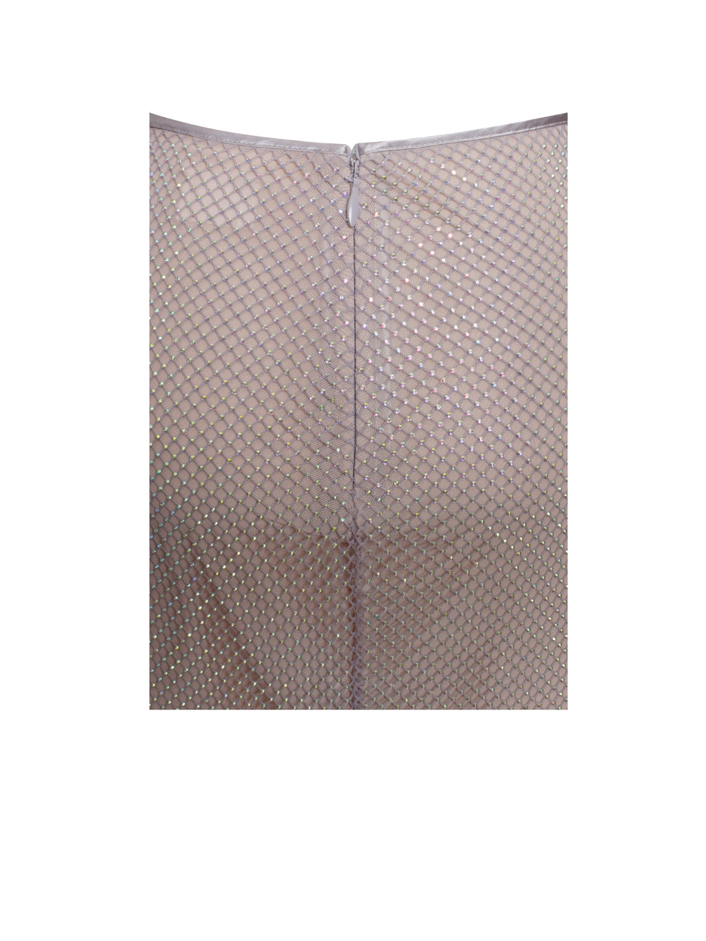 Gloria Mesh Stylish Rhinestone Maxi Skirt Bottoms