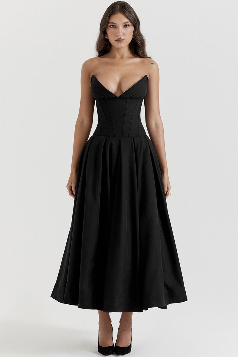 Strapless Corset A-Line Party Dress Main image