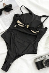 Underwire Slim Fit Sexy One Piece Swimwear