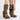 Leopard Print Feather Yarn Boot Cuffs Secondary image