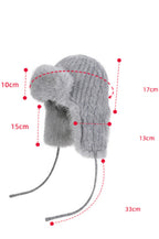 Fleece Lined Knit Trapper Hat