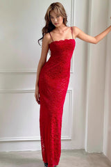 Long Bodycon Slip Dress