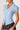 V Neck Striped Ruched Blouse Secondary image