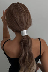 Exaggerated Geometric Metal Hair Cuff