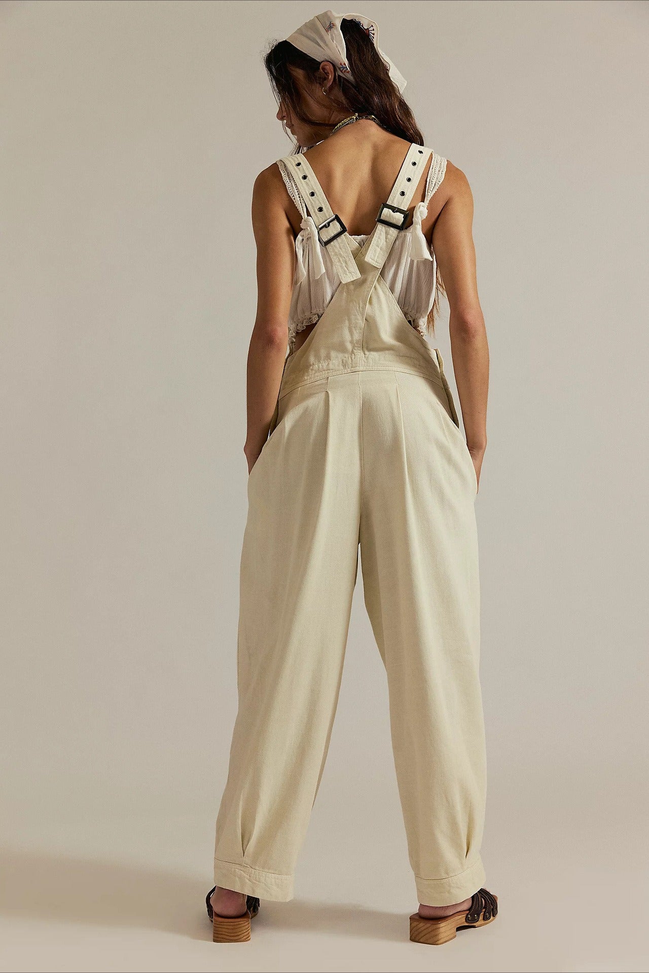 Casual Side Pocket Denim Overall Jeans