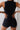 Solid Zip Front Athletic One Piece Swimwear Secondary image