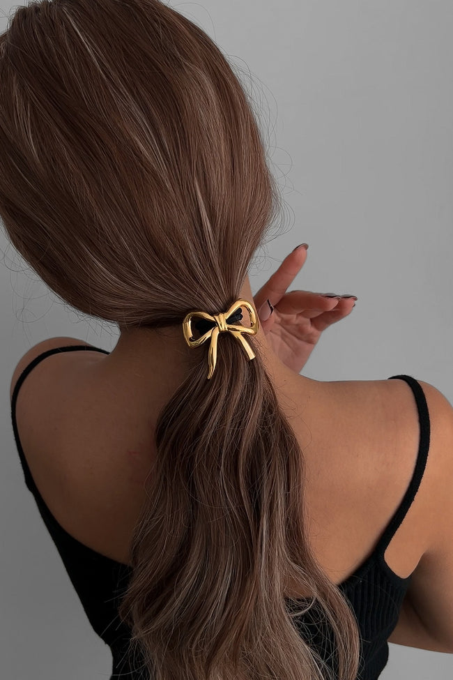 Ponytail Bow Accent Hair Cuff Main image