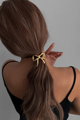 Ponytail Bow Accent Hair Cuff