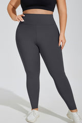Plus Size Fleece High-Waisted Booty Leggings