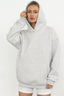 Oversized Solid Pullover Hoodie