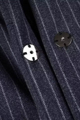 French English Style Scarf Belted Overcoat